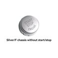 thumbnail image 4 of Baohd Car Start-stop Buttons High Fit Ignition Switch Small Replacing Switches Button Cover Stickers Fittings Repairing Shop Silver Fwithout startstop, 4 of 6