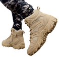 thumbnail image 3 of WEAIXIMIUNG Bottes Cowboy Hommes Chaussures Hommes Chaussures d'Escalade Randonnée Chaussures Mode Semelle Épaisse Espadrilles d'Alpinisme de Plein Air, 3 of 5