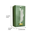 thumbnail image 3 of Tissue Box Cover,Bathroom Towel Storage Tissue Box Wall-Mounted Facial Tissue Face Towel Storage Bathroom Kitchen Upside Down Paper Box Transparent Towels for Bathroom,Box of Tissues, 3 of 3