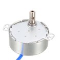 thumbnail image 1 of Synchronous Motor AC 100-127V 8-10RPM 50-60Hz CCW/CW 4W Gear Motor, 1 of 4