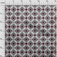 thumbnail image 3 of oneOone Cotton Flex Wine Fabric Abstract Geometric Craft Projects Decor Fabric Printed By The Yard 40 Inch Wide, 3 of 4