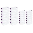 thumbnail image 2 of Sterilite Bac de Rangement de 15 Pintes, Lot de 12, et Bac de Rangement de 6 Pintes, Lot de 12, 2 of 7