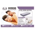 thumbnail image 2 of Serene Sleeper Pocket spring mattress 8" with euro topper, 2 of 2