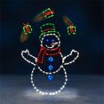 thumbnail image 4 of Christmas Fun Animated Ornaments Light String Garden Snow Glowing Decorative Frame Sign Indoor Outdoor Celebration Decor, 4 of 8