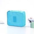 thumbnail image 2 of Binwennn Travel Portable Makeup Toiletry Wash Organizer Pouch Storage Hanging Bag Foldable Clothes Storage Clothes Storage Container under The Bed Sweater Storage Flower Storage Containers Storage, 2 of 2