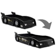 thumbnail image 1 of Delta Children Grand Prix Race Car Toddler & Twin Bed - BLACK, 1 of 5