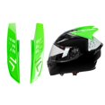 thumbnail image 3 of koolsoo Plastic Helmet Ears s, Protective Stylish Motorbike Accessories Strong Green, 3 of 9