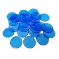 thumbnail image 2 of 100PCS/Set Plastic 19mm Chips Multi Color chips Bingo markers Markers Fun Family Club Children Game Supplies Counting Math Toys, 2 of 9