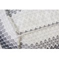 thumbnail image 3 of HOME TRENDS OMBRE TRIANGLES POUF, 3 of 5