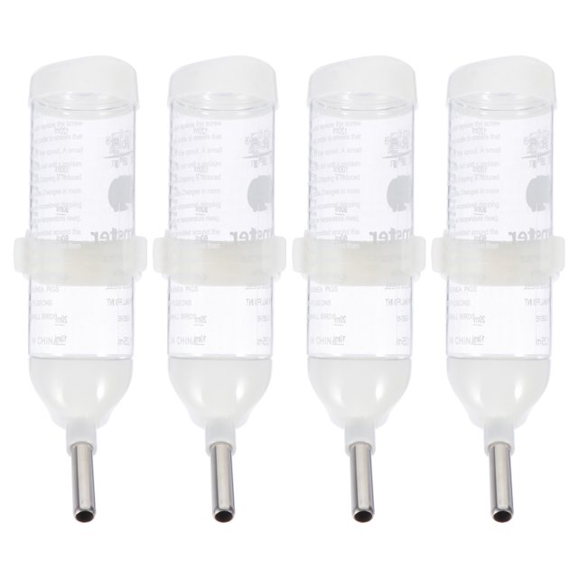 4 Pcs Bouilloire à Boule Roulée Étanche, Réparable, pour Hamster, Eau Potable, Petit Distributeur d'Aliments pour Animaux