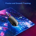 thumbnail image 4 of Gaming Mouse Pad, Large Mouse Pad Desk Pad, 31.5×15.75In XXL Mouse Pad Desk Mat, Galaxy Gaming Mousepad, Mouse Pads for Desk, Big Mouse Pad with Non-Slip Base, Extended Mouse Pad, 4 of 5
