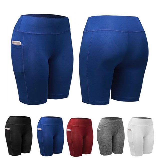 MesaSe Shorts de Compression pour Hommes, Leggings d'Entraînement avec Poches pour Téléphone - Collants de Base, Shorts