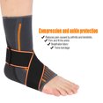 thumbnail image 4 of Noref Orthèse de Cheville de Soutien Compression Respirante Sangle de Protection Élastique pour Pied, 4 of 9