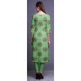 thumbnail image 2 of Bimba Tunique Droite à Manches 3/4, Hauts Imprimés, Kurta, Tenue d'Été pour Femmes, 2 of 6