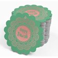 thumbnail image 4 of Inkdotpot Pack Of 50 Real Rose Gold Foil Paper Tags Happy Diwali Favor Hang Tags, 4 of 6