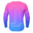 thumbnail image 4 of AherBiu Plus Size Men's Long Sleeve Shirts Stretch Quick-Drying Athletic Button T-Shirts Graphic Sweatshirts Crewneck Tees, 4 of 4