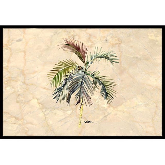 Carolines Treasures 8483MAT Tapis d'Intérieur Ou d'Extérieur de Palmier de 18 x 27 Po