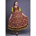 thumbnail image 2 of Bimba Kurti Longue Imprimée pour Femmes Robe Anarkali Indienne Haut Tunique Décontracté, 2 of 5