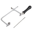 thumbnail image 2 of Adjustable Sawbow U-shape Hacksaw, DIY Hand Tools 12pcs Spiral Saw Blades For Jewelry Craft, 2 of 8