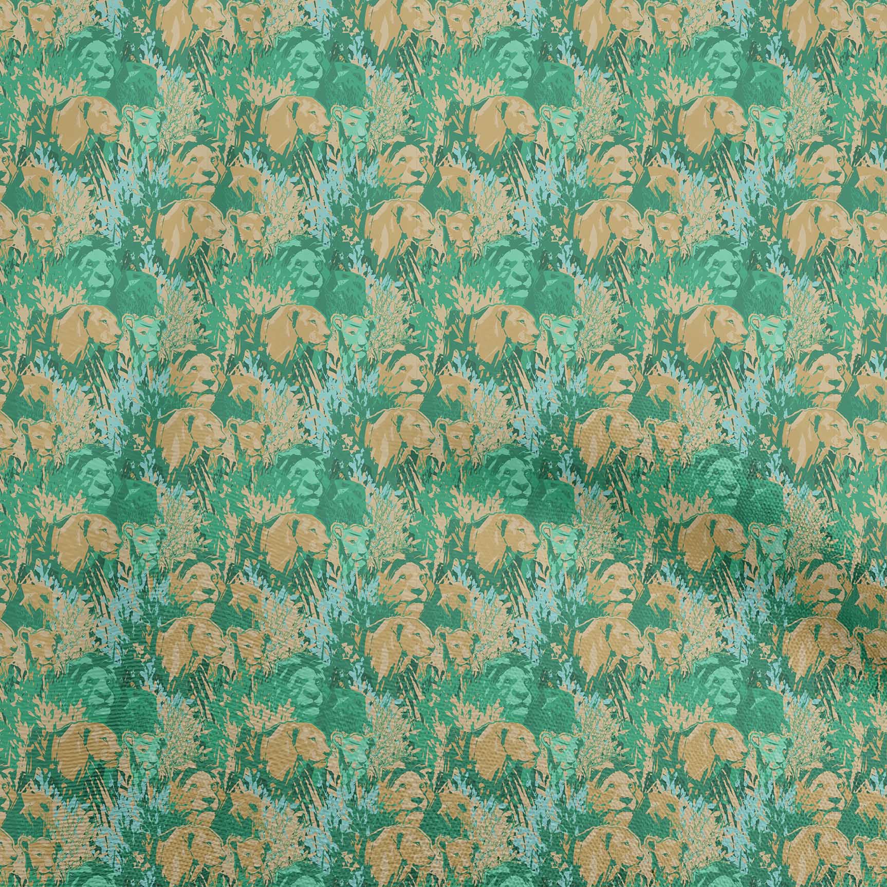 oneOone Silk Tabby Sea Green Fabric Abstracts Sewing Craft Projects Fabric Prints By Yard 42 Inch Wide