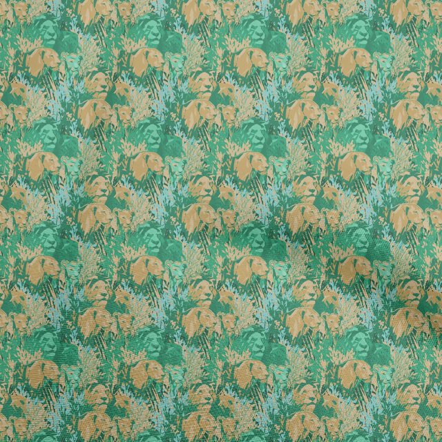 oneOone Silk Tabby Sea Green Fabric Abstracts Sewing Craft Projects Fabric Prints By Yard 42 Inch Wide