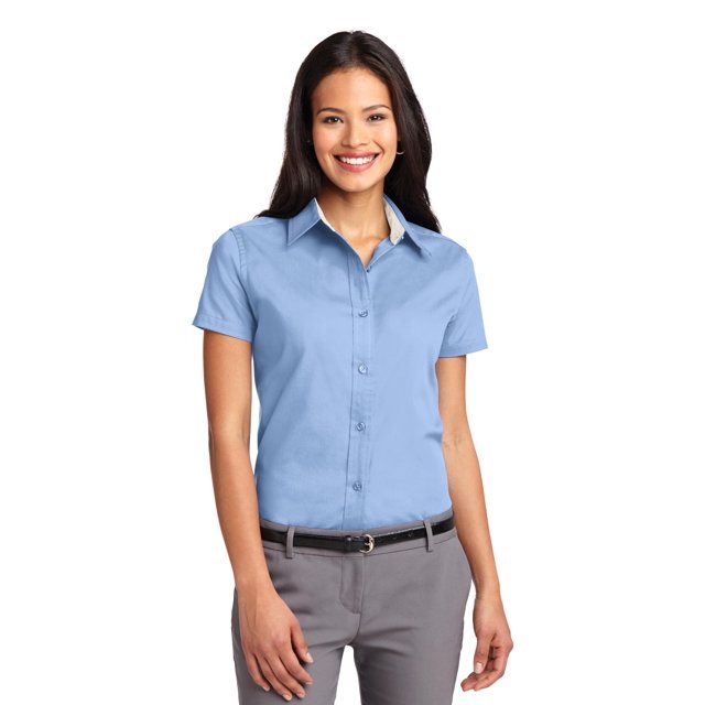 Port Authority T-Shirt à Manches Courtes Facile d'Entretien pour Femmes L508