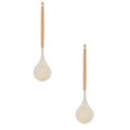 thumbnail image 1 of Oleegame 2PC Kitchen Utensils Set Kitchenware Spatula Heat Silicone Spatula Household Soup Spoon Food Grade Stir Fry Scoop Omelette Frying Scoop Set Combination, 1 of 4