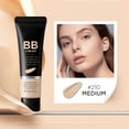 thumbnail image 4 of Full Coverage Concealer Foundation Oil Control Long Lasting Lightweight Tinted Moisturizer With 50+ Pa+++ Moisturizing Liquid Foundation Makeup Brush Set, Apply Maquillage Face Cream, 4 of 8