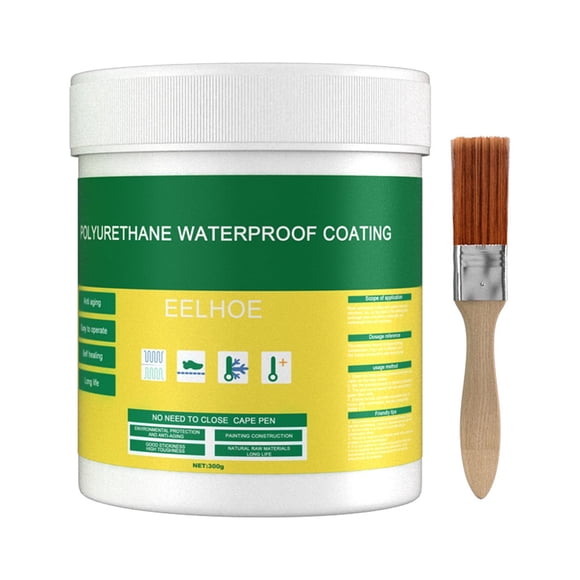 Fiogavroetic Exterior Wall Bathroom Toilet Floor Tile Penetrating Waterproofing Agent Wall Leak-proof Paint 30/100/300ml