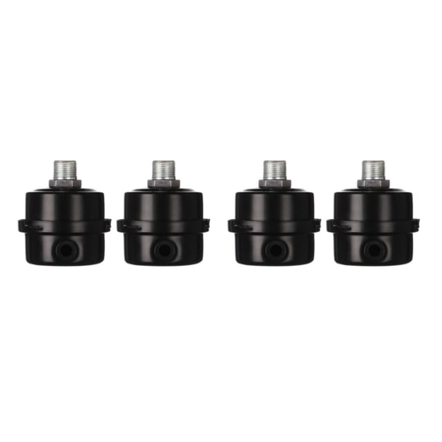 ZheElen 2pcs Easy-to- Metal Air Noise Intake Filter For Quiet Inflation Air Compressor 20.5mm iron G1/2 2Set