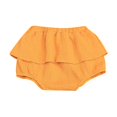 thumbnail image 1 of Dresses For Teens Linen Blended Cute Flower Triangle Culottes Solid Toddler Dress Yellow -, 1 of 3