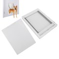 thumbnail image 3 of Large Pet Door for Dogs, Easy Installation, Detachable Door Plate with Built in Magnet, Secure Entry and Exit, Wall Embedded Design, for Large and Medium Sized Pets, 3 of 7