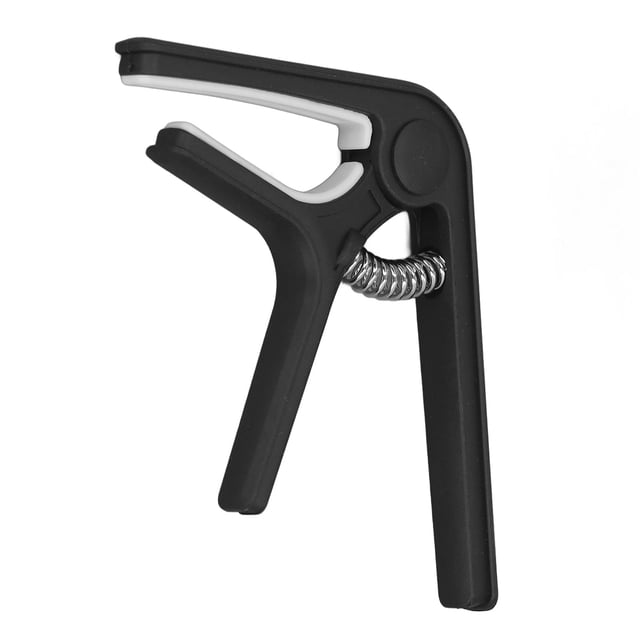 Guitar Capo Sturdy ABS Spring Even Pressure Easy Operation Capo For Acoustic Guitar Ukulele Bass Banjo Mandolin
