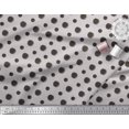 thumbnail image 3 of Soimoi Poly Georgette Fabric Dots Dots Print Fabric by Yard 42 Inch Wide, 3 of 3