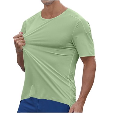 Gspmoly Shirts for Men, Men'S Summer New Loose Sports T-Shirt Men Top Summer Savings Clearance