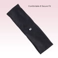 thumbnail image 3 of Scünci 1Pk Spandex Wrap Blk, 3 of 5