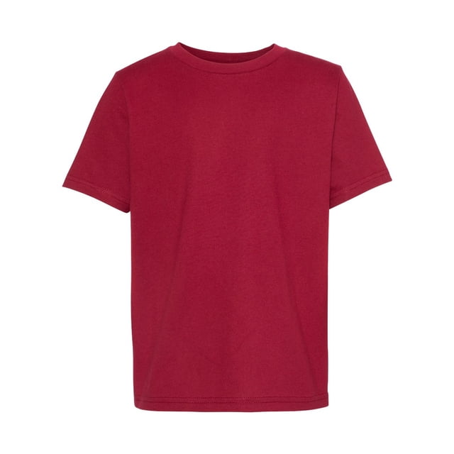 Next Level Youth Cotton Crew, XL, Cardinal