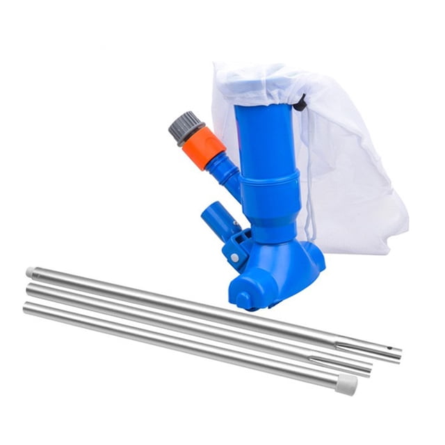 Swimming Pool Vacuum Cleaner Portable Cleaning Tool Kit Pond Fountain Brush Without Electrical Components And Batteries ,Easy to Use