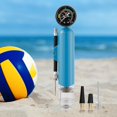 thumbnail image 4 of Ball Pump with Pressure Gauge Hand Air Pump Durable Practical Yoga Ball Multipurpose, Lightweight, Portable Basketball Pump Blue, 4 of 10