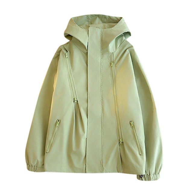Pisexur Veste Coupe-Vent pour Homme Veste Décontractée Ample Couleur Unie Sprinter d'Extérieur à Manches Longues à Capuche Veste Décontractée/veste Veste de Randonnée pour Homme Imperméable Vestes Grande Taille pour Hommes