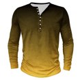 thumbnail image 2 of AherBiu Plus Size Men's Long Sleeve Shirts Stretch Quick-Drying Athletic Button T-Shirts Graphic Sweatshirts Crewneck Tees, 2 of 4