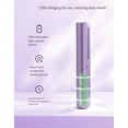 thumbnail image 4 of Latest Hairdressing Comb,Ceramic Hair Dressing Comb,Mini Dual Purpose Curling Iron Smooth Straight,Rechargeable Portable Hair Straightener Brush (Purple), 4 of 9