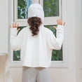 thumbnail image 4 of Dealovy Girls Hoodies Sweatshirts Long Sleeve Summer Sun Protection Jackets Full Zip Color Block Baby Clothes, 4 of 6