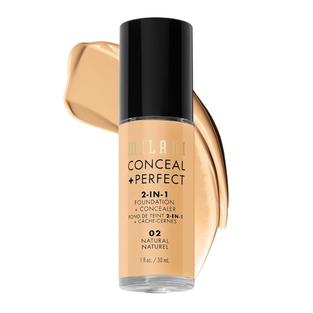 Milani Conceal+Perfect 2-in-1 Fond de teint et correcteur