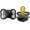 Black, variant on BIBS Supreme Baby Pacifiers | BPA-Free Natural Rubber Pacifier | Made in Denmark | Set of 2 Soothers (Age 6-18 Months)