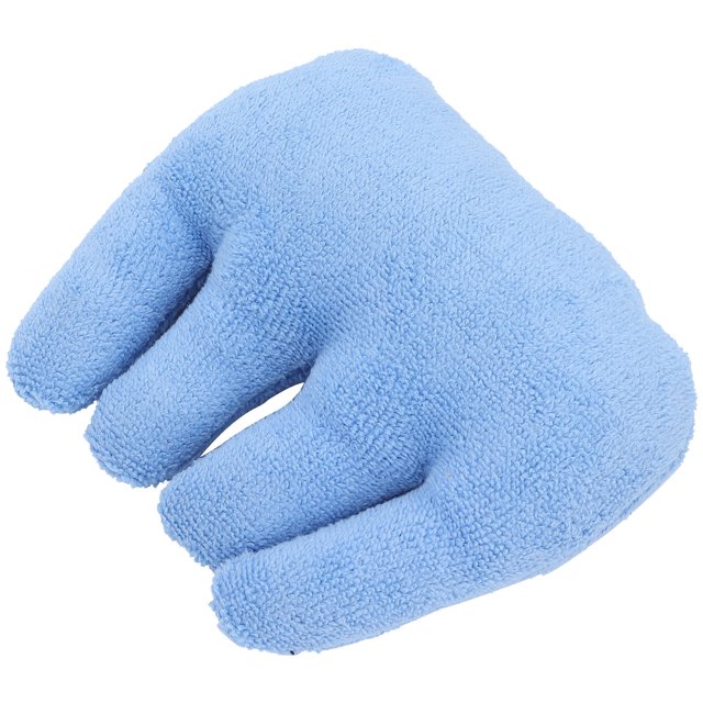 Hand Contracture Cushion, Finger Contracture Prevention Cushion Breathable Reusable Finger Separators Moisture-wicking For Finger Rehabilitation Training Blue