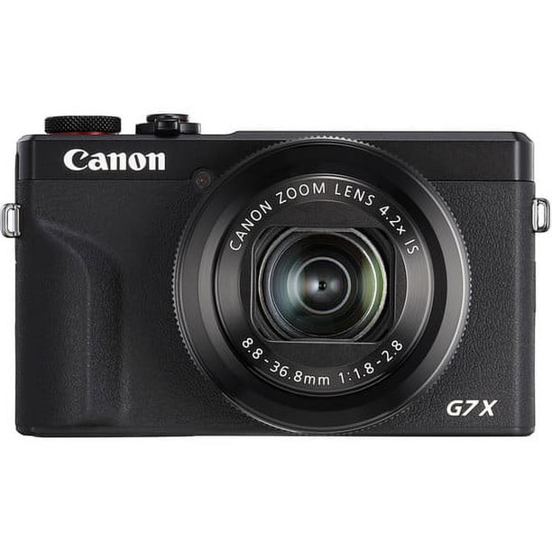 Canon PowerShot G7 X Mark III Digital Camera, 20.1MP, 4K Video, Wi