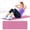 D, variant on Riforla And Yoga Yoga Mat Non Slip Monochrome Women Mat Mat 4mm Sports Men Fitness & Yoga Equipment Fitness Mats Large Workout Mat Mat for Women Men Kids Home Gym Workout B