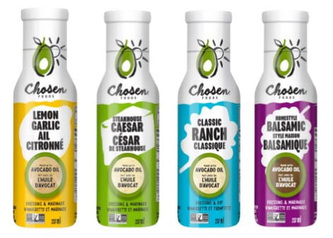 Chosen Foods Avocado Oil Lemon Garlic Dressing 237ml