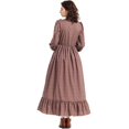 thumbnail image 5 of Huanglei Women's Fashion Prairie Floral Dress, 5 of 5